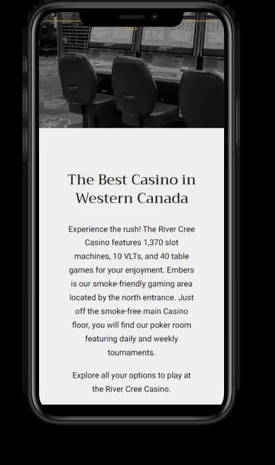 River Cree Casino Mobile