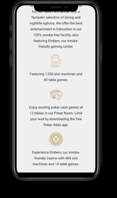 River Cree Casino Mobile